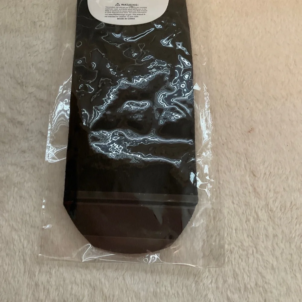 Fashion Black Hosiery Socks with Red Heart Graphic